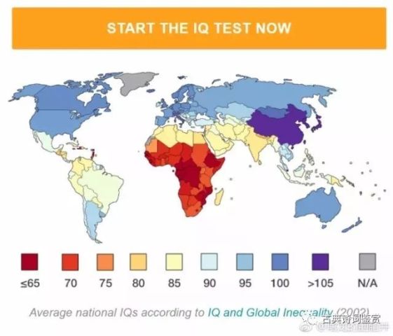 深思!世界不同人种智商排行榜
