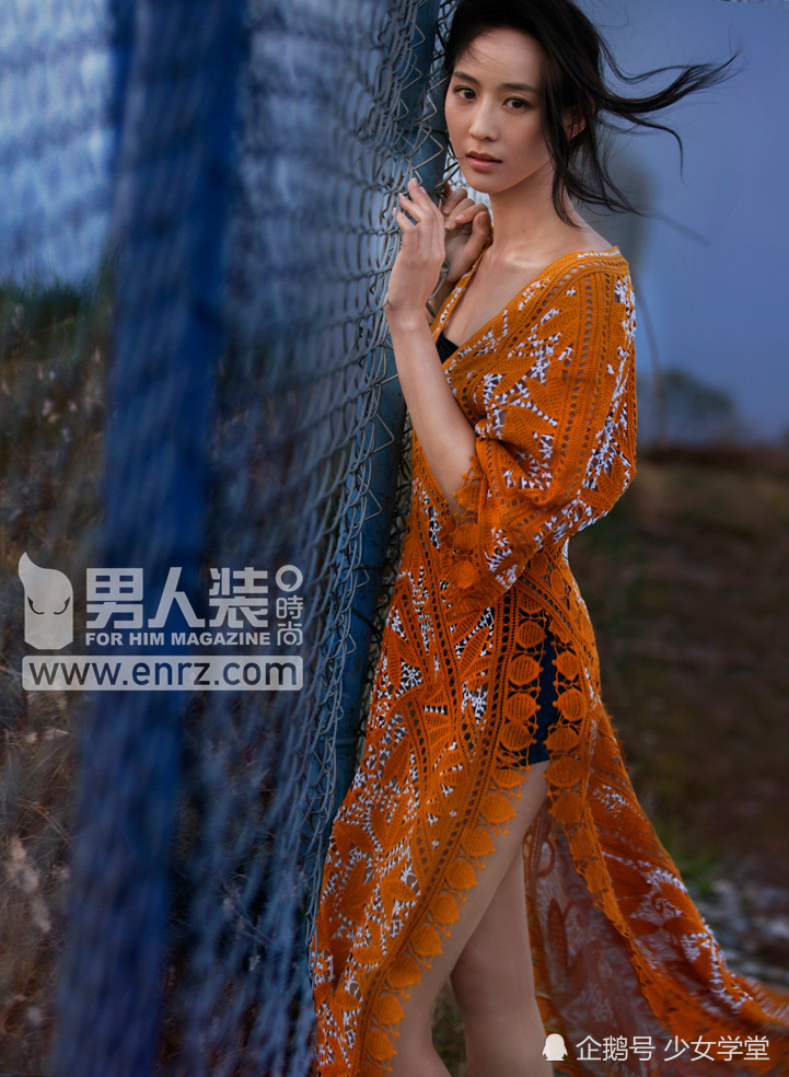 台湾性感女神男人装唯美写真大片!