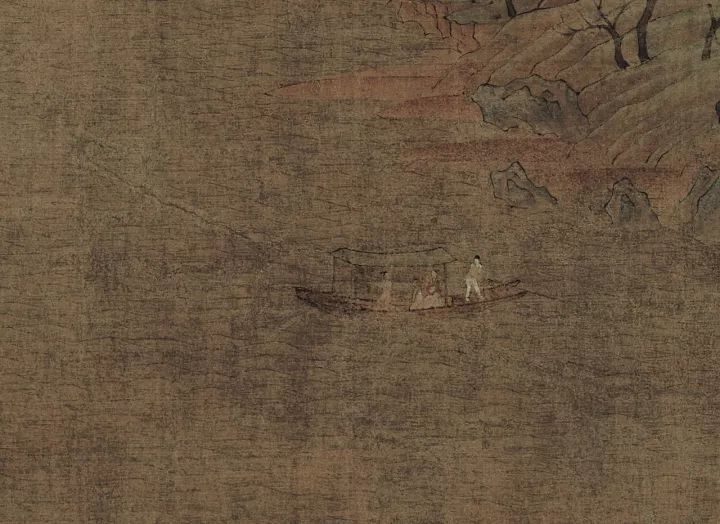 游春图|读展子虔《游春图》