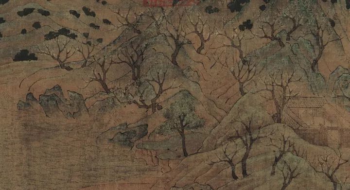 游春图|读展子虔《游春图》