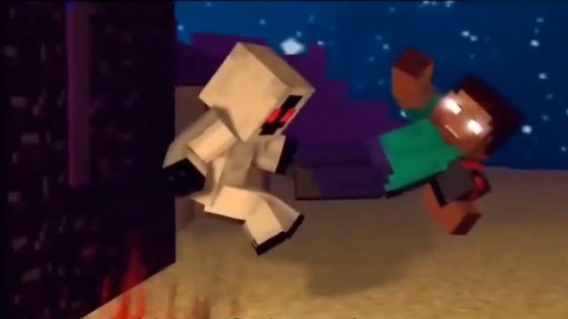 我的世界:实体303的成名之战,因为他差点杀死创世神him