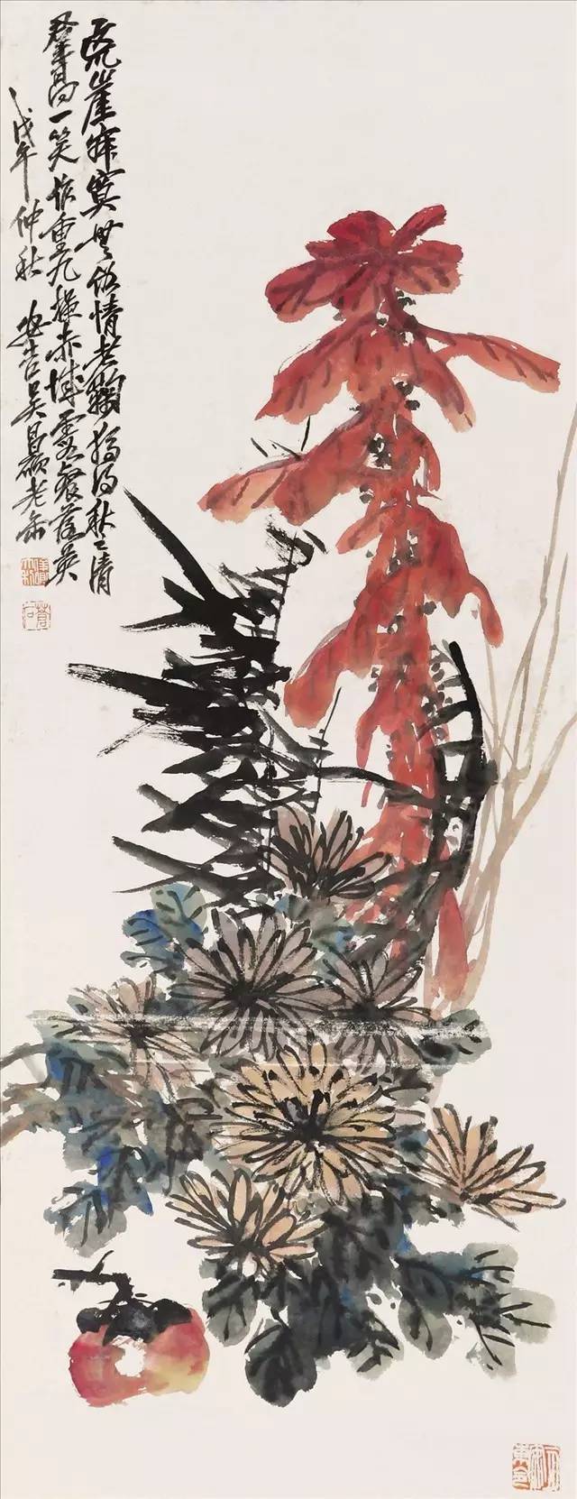 吴昌硕|文人画最后的高峰––吴昌硕