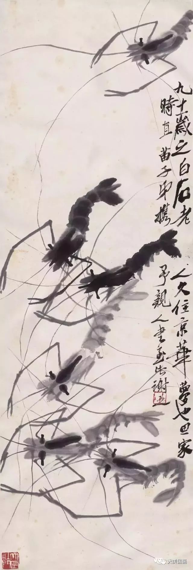 齐白石|中国近现代12大名家顶尖之作，堪称一绝！
