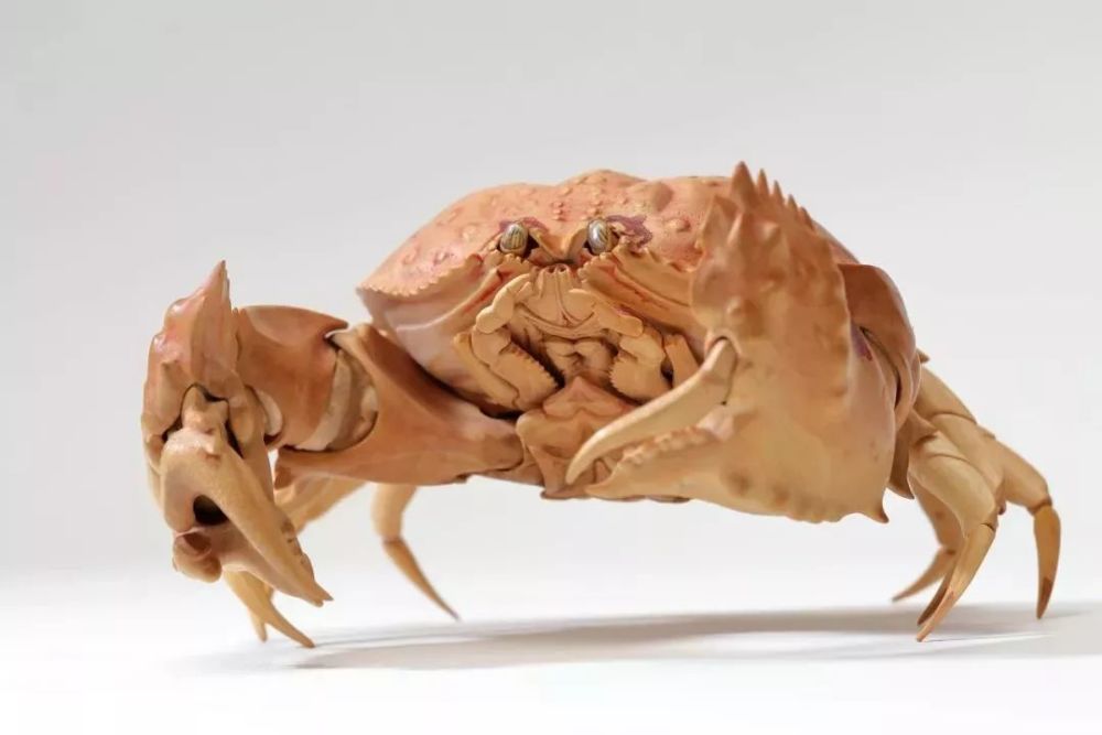 大竹亮峯|80后小哥雕出“活”龙虾，刀工变态、难辨真假，还原度100％！