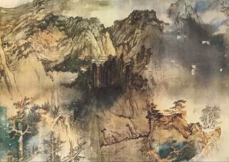 张大千|大师们的绝笔之作！