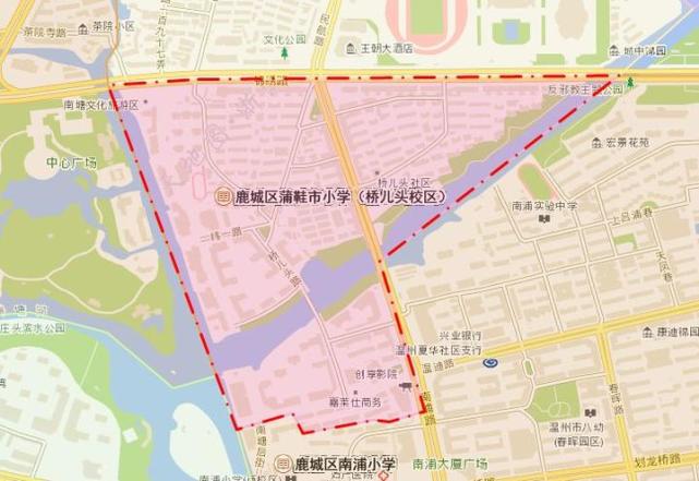 最新！《温州市区小学学区地图（2018）》来了插图4