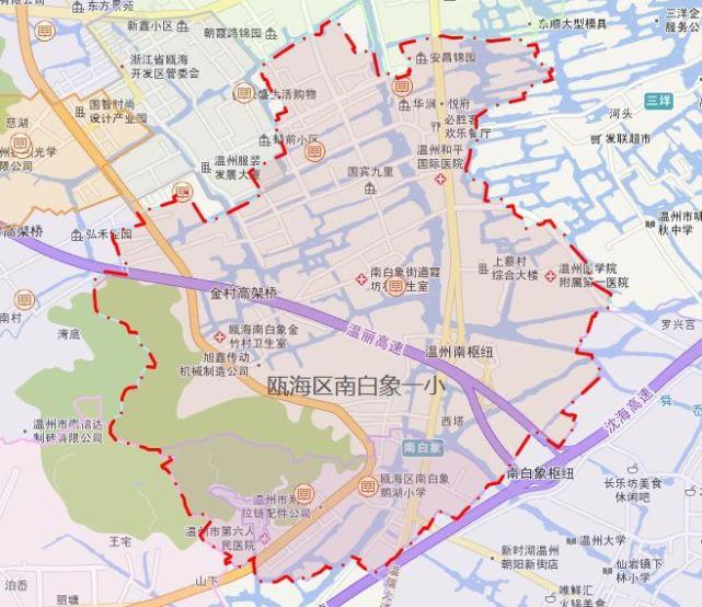 最新！《温州市区小学学区地图（2018）》来了插图17