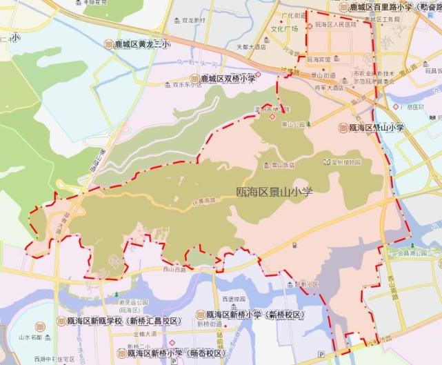 最新！《温州市区小学学区地图（2018）》来了插图18