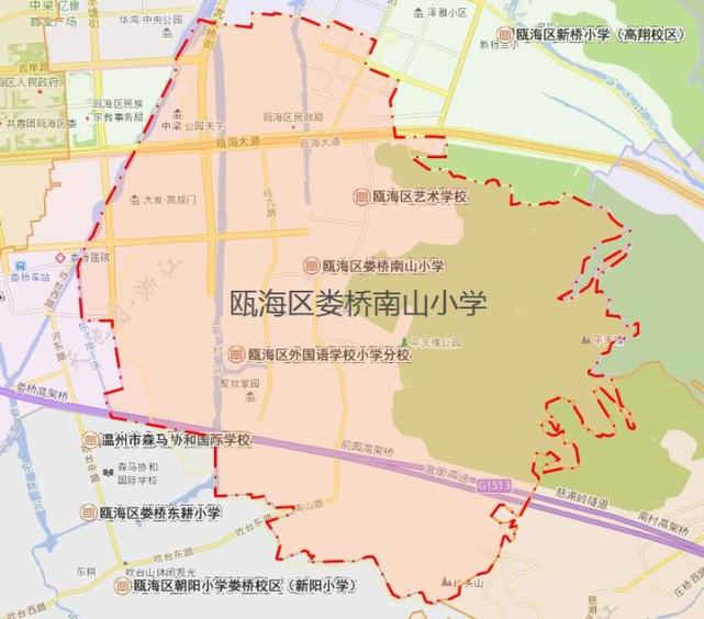 最新！《温州市区小学学区地图（2018）》来了插图20