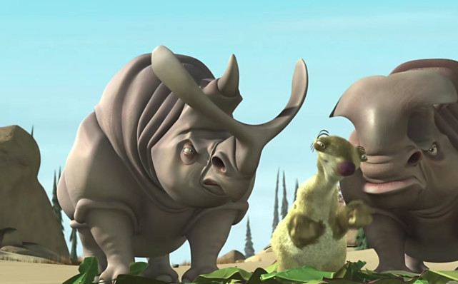 猛犸象曼尼和树懒希德以及老虎迪亚哥送孩子回家