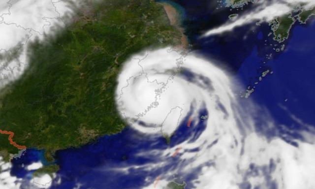 台风玛莉亚登陆连江县,最后时刻大拐弯让五大