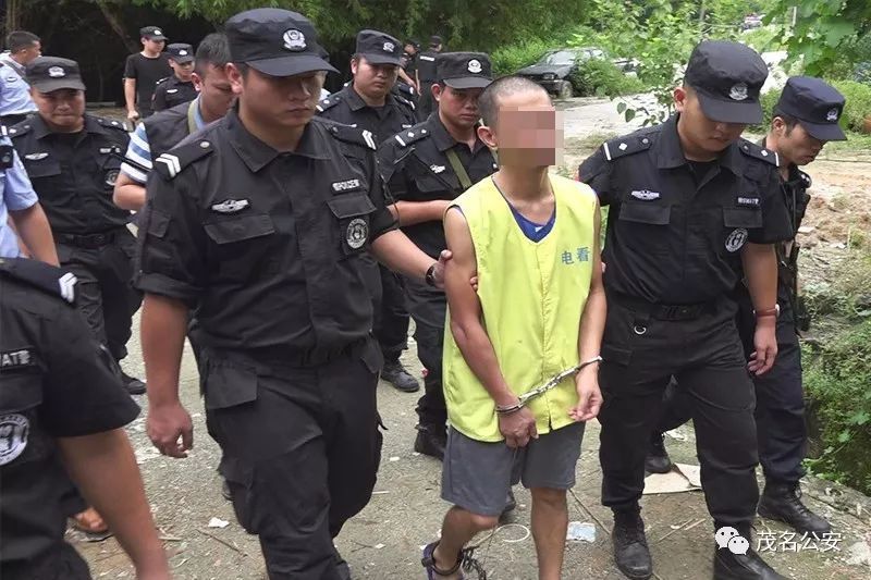 茂名警方在"扫黑除恶"专项行动中,侦破一宗以电白区观珠镇严坑村支书