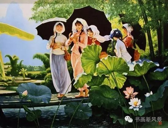 著名油画家 刘宇一 油画人物欣赏