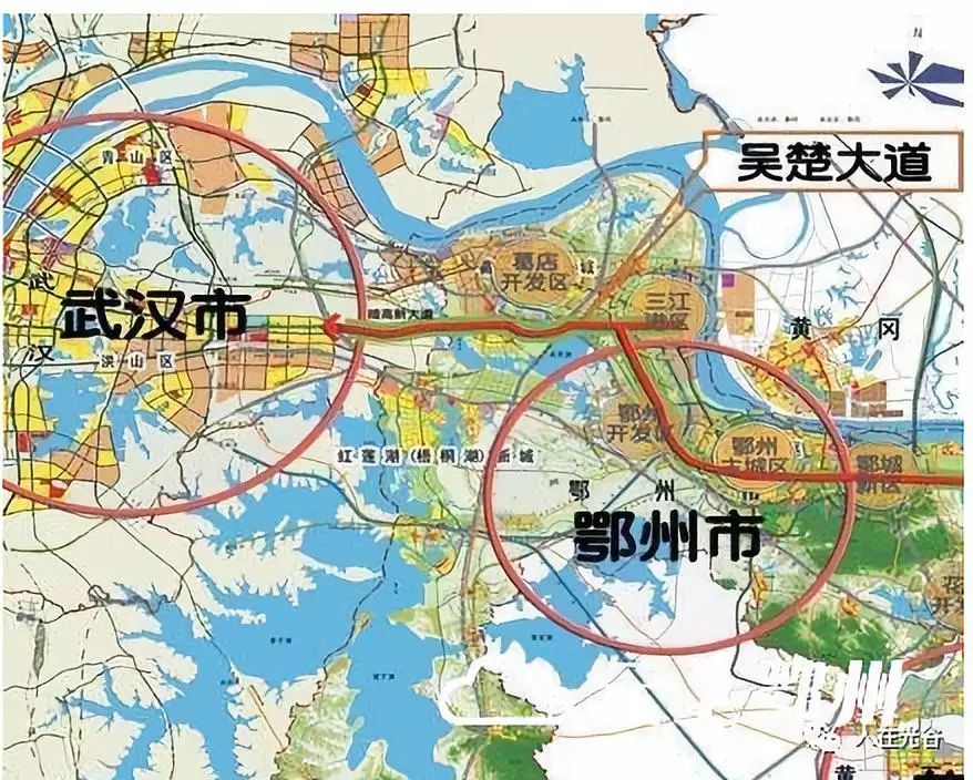 江夏五里界PK鄂州葛店,同是大光谷区域,你更看