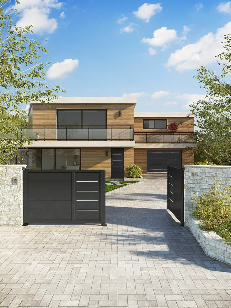 30个现代别墅大门好美