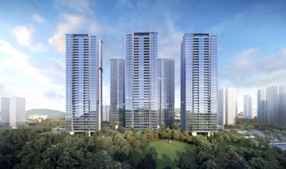 近日, 江北嘴置业公司取得重庆市规划局 关于溉澜溪(b02-3/02地块)