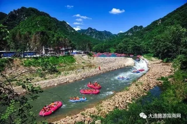 雨量充足今夏的漂流要任性啦庄河天门峡漂流6月20日即将开始
