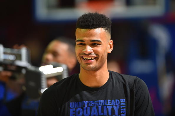 甜瓜交易添头卡巴罗谈雷霆:能和偶像乔治一起打球了