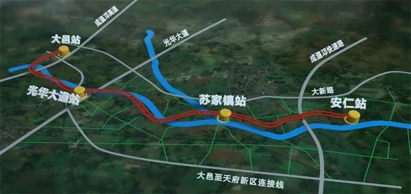 大邑空铁试验线力争年底建成设车站4座