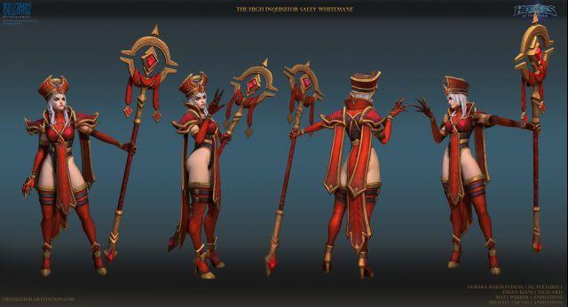 《风暴英雄》新英雄怀特迈恩 我要舔爆这大白腿