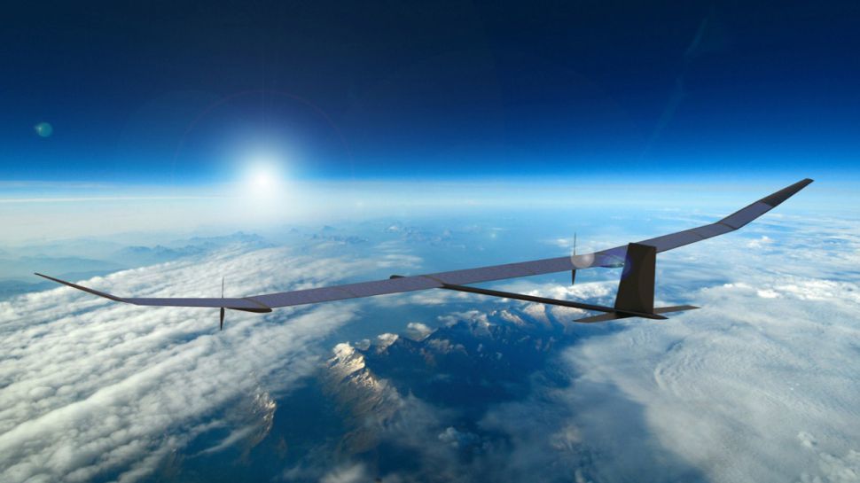 这架太阳能无人机可以在天上飞一年 明年正式