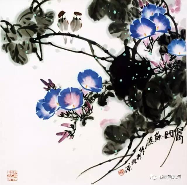 郭味渠|这组花鸟，悦目、赏心、醉人！