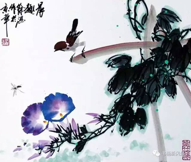 郭味渠|这组花鸟，悦目、赏心、醉人！