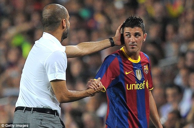 比利亚:瓜迪奥拉改变了足球 曼城可夺取欧冠冠