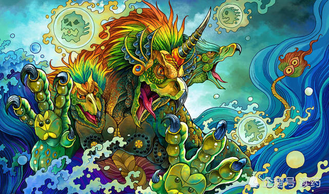 山海经头上生角的神兽会学婴儿哭是鸟还是豹