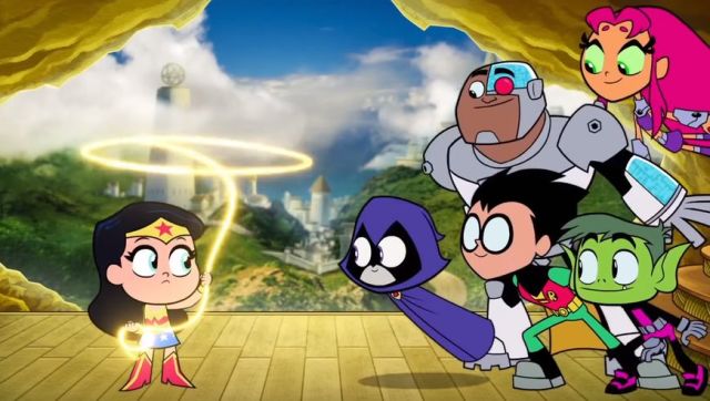 少年泰坦成为哥谭市第一反派组织,成功的消灭