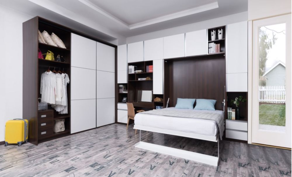 l型衣柜,卧室里的超级收纳,转角就是个小衣帽间!