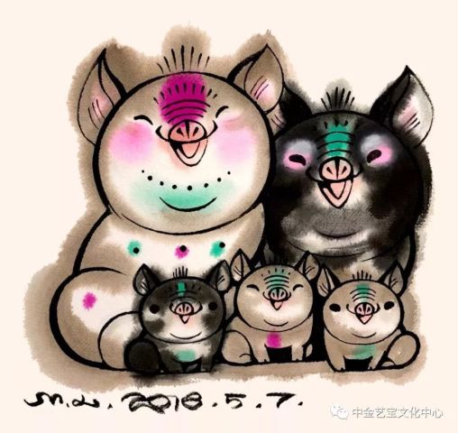 生肖邮票四年三变!已亥猪年邮票变三娃!附20
