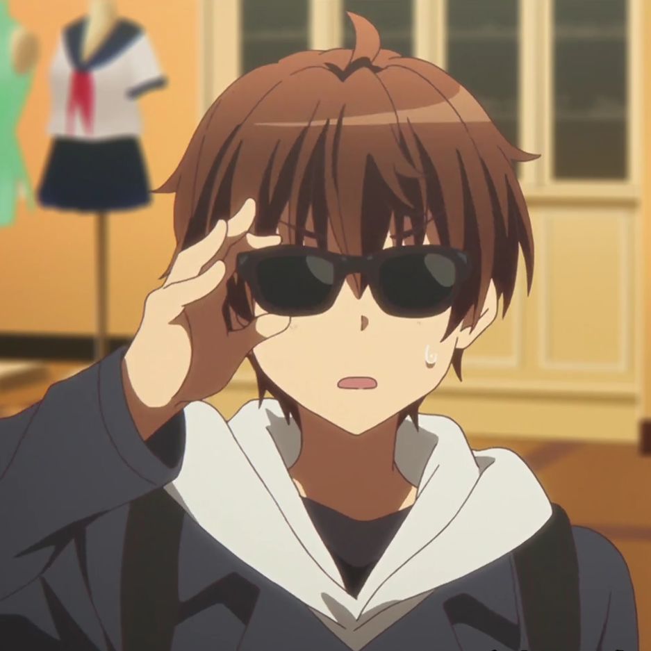 动漫情侣头像丨中二病也要谈恋爱