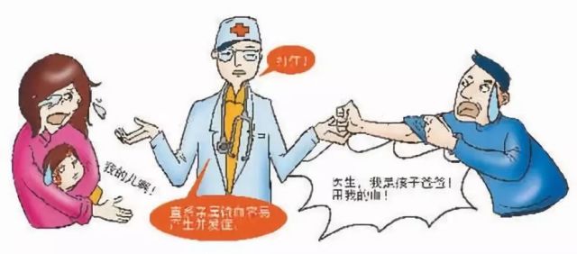 直系亲属间能不能输血?