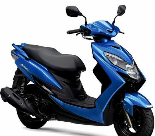 铃木新款踏板车,全新SWISH125终于上市,一款