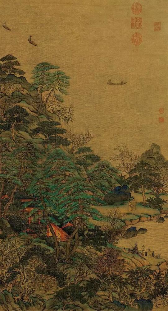古画解暑气最美的青山绿水26幅