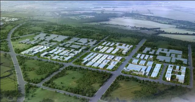 两大行业龙头企业签约落地中电邢台科技园