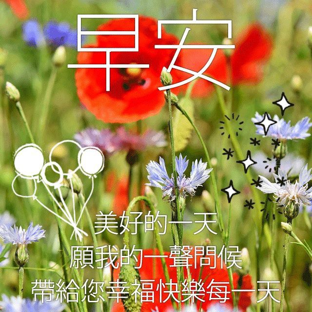 2021早上好问候祝福语图片动态表情清晨早上好表情动态图片