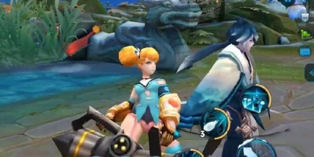 王者荣耀:3D视角下女英雄的小秘密,衣服模型全