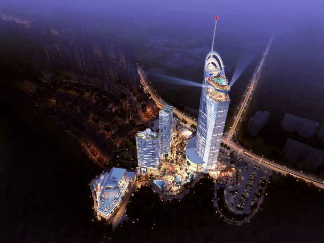 明年将新增两栋百米高楼|大堂|天际大厦|希尔顿酒店|泸州