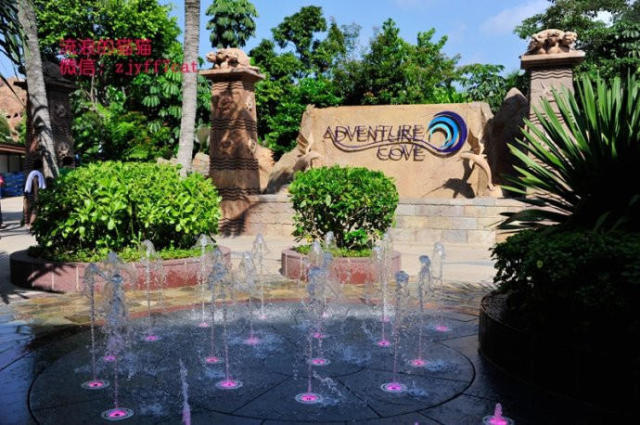 浪漫海洋世界--圣淘沙岛