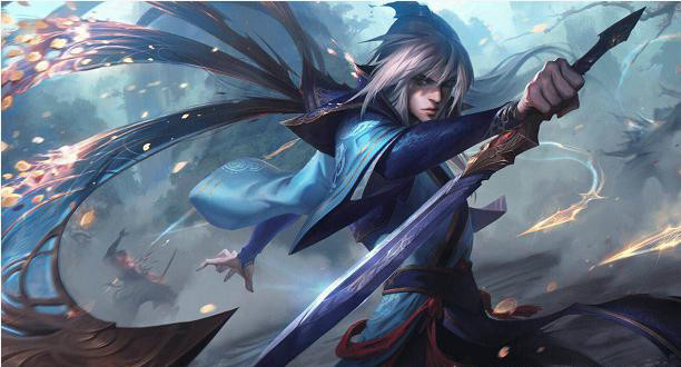 英雄联盟:玉剑传说系列皮肤再添两员!网友:刚长