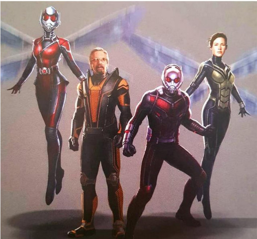 《蚁人2》:马上就上映了,最后在皮一下,能不能看懂第四张图?