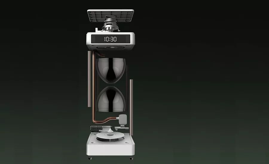 水滴在空中逆流,牛顿的棺材板要压不住了