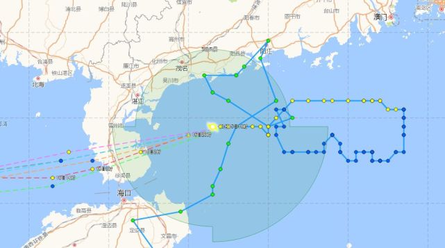 台风"贝碧嘉第三次登陆,阳江仍受残余风雨影响!