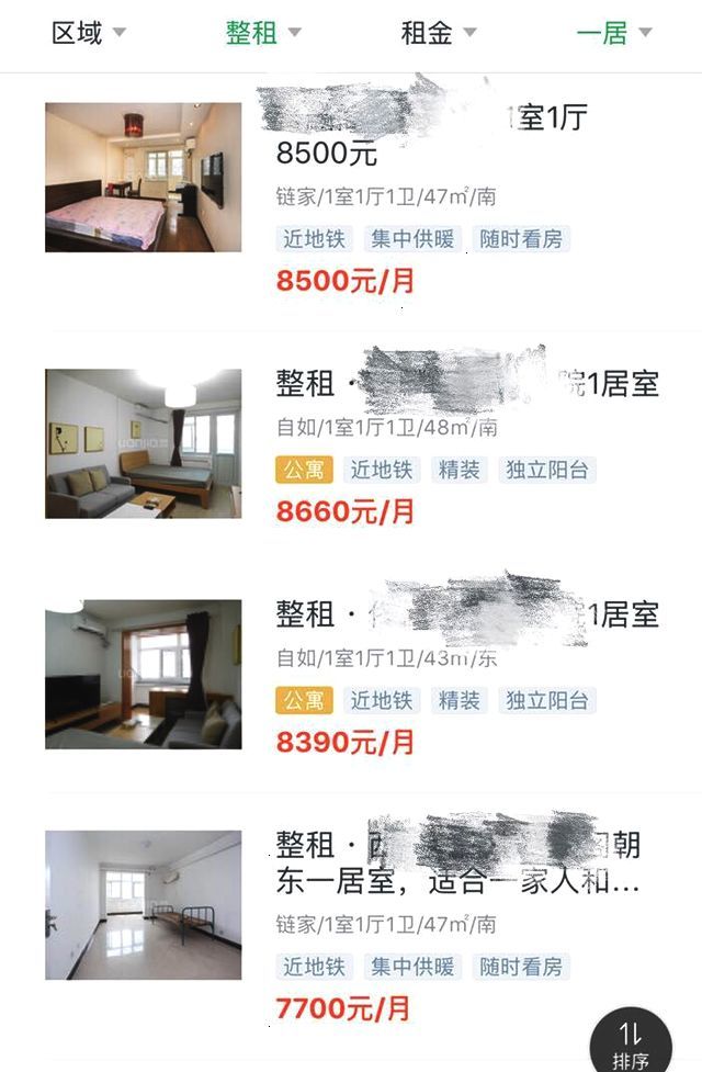 一线城市房租全线上涨!有人在炒房租?