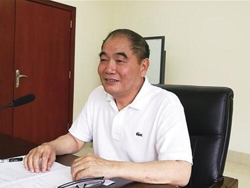 福安药业董事长汪天祥 记者 刘勇 摄