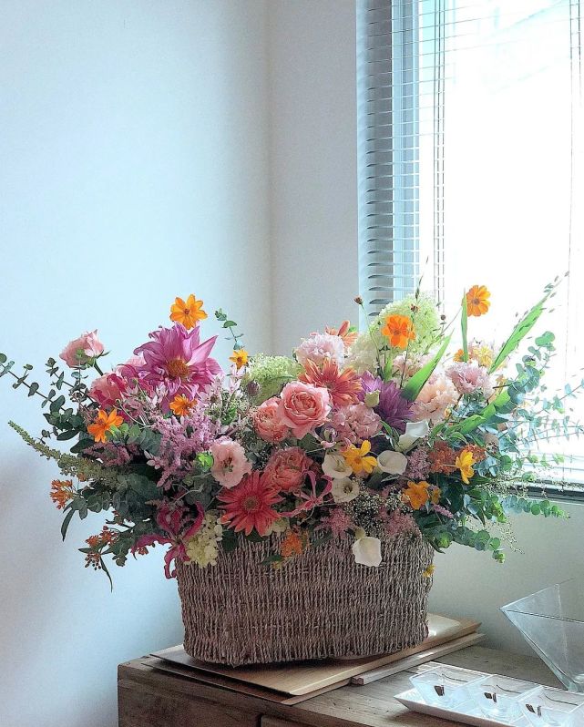 三八妇女节 花篮 插花及花束图集精选 花艺