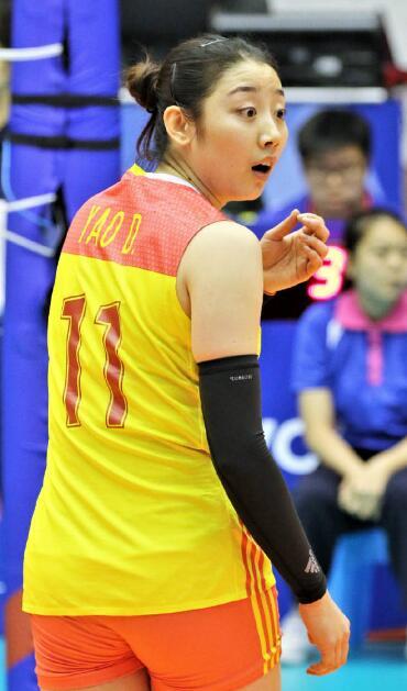 姚迪搭亚运末车让女排尴尬 3接应 3二传阵容罕见
