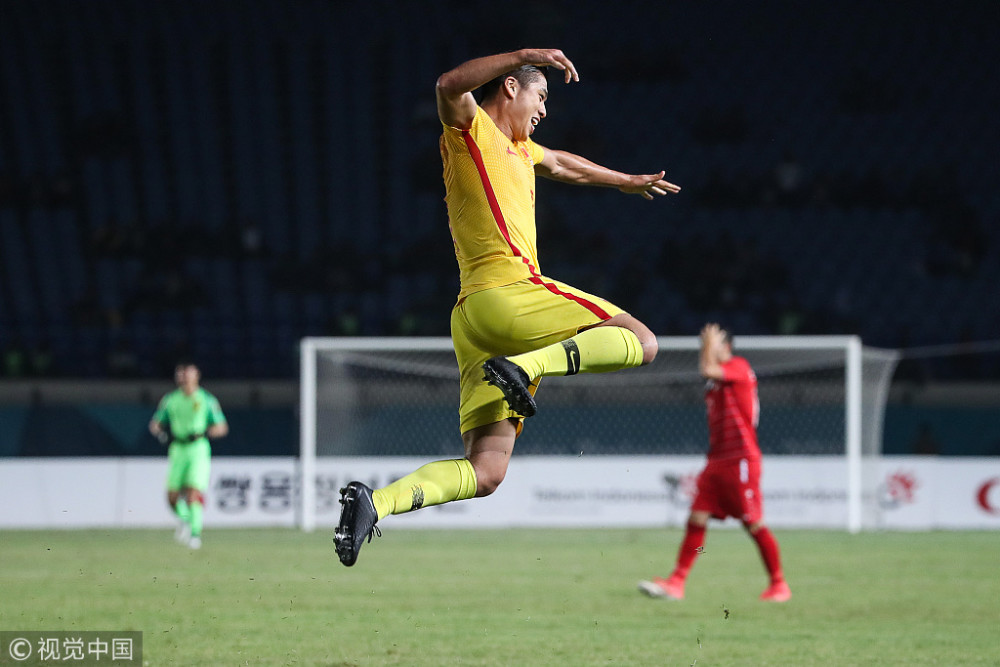 对话张玉宁这是我正赛最漂亮进球庆祝动作非模仿c罗